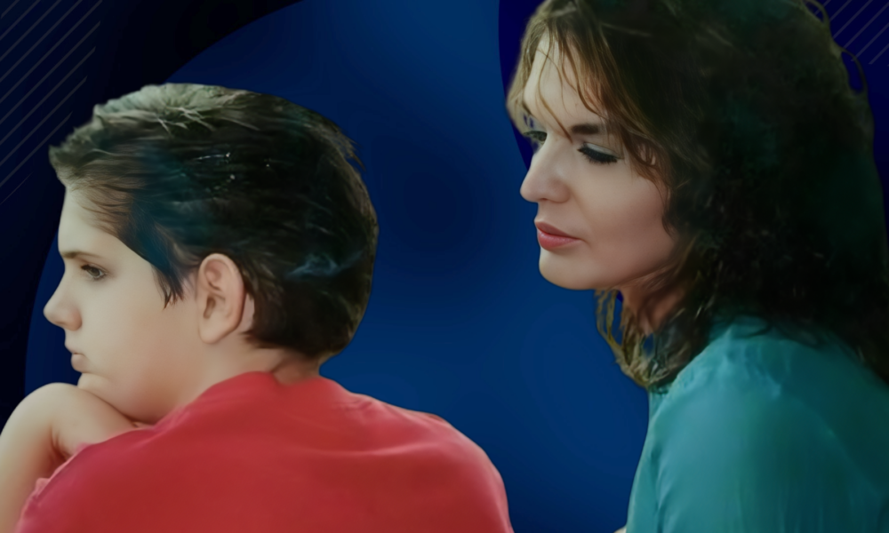 Manuela Hărăbor și fiul ei