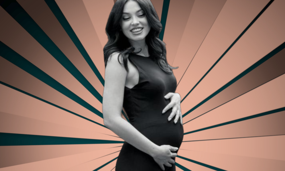 Anca Dumitra insarcinata-filmari las fierbinti