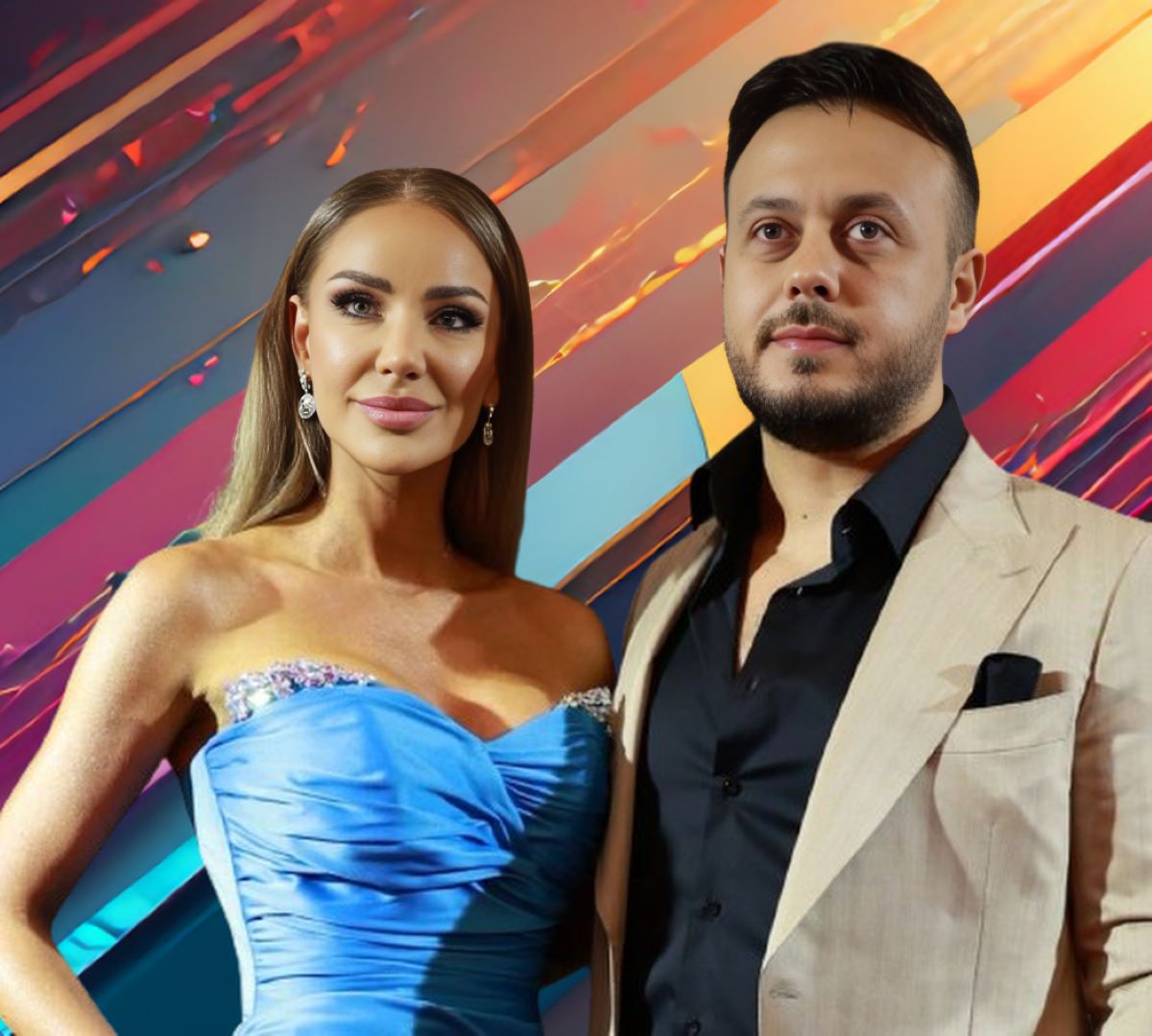 Bianca Drăgușanu și Gabi Bădălău