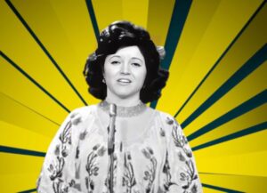 Maria Cârneci în tinerețe