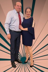 Maria Dragomiroiu si sotul ei
