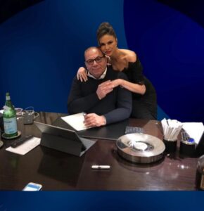 Ramona Bădescu și soțul ei