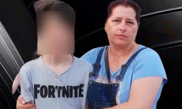 Femeie arsă